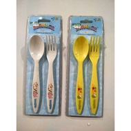 Thailand 7 Eleven Limited Edition Momegamo Fork & Spoon