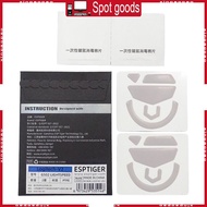 XI 2 Sets pack Tiger Gaming Mouse Feet Mouse Skate For G502 HERO LIGHTSPEED  Gaming Mouse White Mous