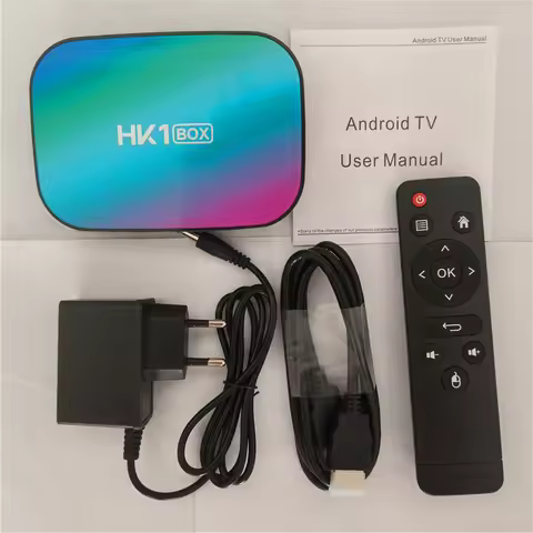 HK1 BOX Smart TV BOX Amlogic S905X3 Android 9.0 OS 2.4G&5G Dual Wifi 4K 8K Media Player Set Top Box 