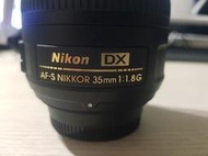 【馬夋3C產品週邊館】Nikon AF-S DX NIKKOR 35mm F1.8G 鏡頭(議價請私)