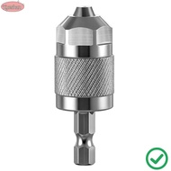 XUESHAN Drill Chuck Adapter, 1/4 Inch Hexagonal Handle Quick Change Chuck,  Self-Tightening 1.5-6.5m