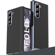 Case Carbon Samsung Galaxy Z Fold 7 Z Fold 4 | Fold 5 | Fold 6 | Fold 7 Carbon Fiber Texture Cover C