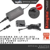 Kingma DR-LP-E8-AEU TC-LP-E8 Dummy Battery Kit with Ac Power Supply Adapter for Canon T2i T3i T4i T5