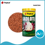 Tropical Axolotl Sticks 250ml/135g Fish Food