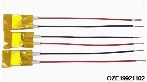 Aluminum PTC Heater Thermostat Heating Plate Constant Temperature 12V 1-3W 120C 12 x 8 x 3mm 1pc