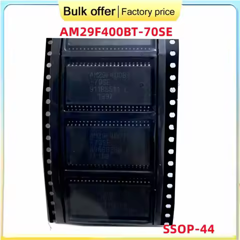 10PCS/Lot AM29f400BT-70SE AM29F400BT 29F400BT AM29F400 SSOP-44 Automotive computer board storage IC 
