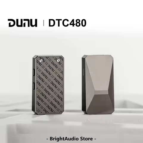 DUNU DTC480 HIFI Portable DAC AMP Headphone Amplifier Dual CS43198 DSD 256 32bit 384kHZ TYPE-C 3.5mm