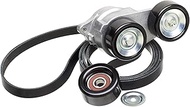 Gates - 11-17 Honda Odyssey V6 3.5L Serpentine Belt Kit (90K-39142)