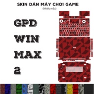 Win Max 2 GPD sticker Skin (Many models) | 3M Film sticker for Handheld PC game console