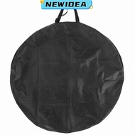 NEWIDEA Wheelset Carrying Bag, Round Black Bike Wheel Bag, Durable Nylon Lightweight Bike wheelset b