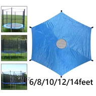 [Dolity2] Trampoline Shade Cover Only Trampoline Top Cover Blue Rainproof Trampolines