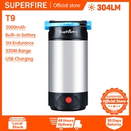 SUPERFIRE T9 Portable Scalable Camp Light Multi-function USB Work Light 6W High Power Flashlight