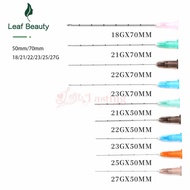 10Pcs Blunt Cannula For Filler Injection 14G 18G 20G 21G 22G 23G 25G 27G 30G Uric Acid Facial Fillin