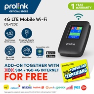 Prolink Portable 4G LTE Wi-Fi Hotspot | Unlimited Data | Support 185 Countries & All Local Simcards-