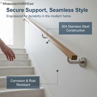 shandaizhi666ae DIY Friendly Handrail Braet Stainless Steel Wall Support for Home Balustrade Stair R