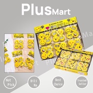 CSQUARE Emoji Smiley Eraser 4 in 1 High Quality School Office Supplies