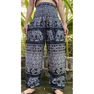 Elephant Pattern Long pants Men's/Women's Harem pants/Yoga