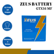 Aki motor GTX16 YTX16 YTX20A MBTX16U Aki Gel Zeus High Spec