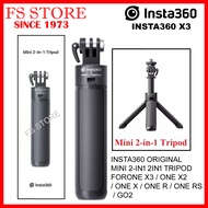 INSTA360 ORIGINAL MINI 2-IN1 2IN1 TRIPOD FORONE X3 / ONE X2 / ONE X / ONE R / ONE RS / GO2