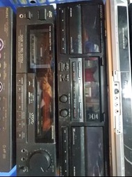 Kenwood and JVC Pro Cassette Deck