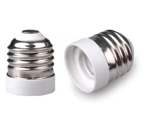 4pcs E26 E27 To E17, E17 to E26 E27 Light Socket Adapter CFL LED Lampbase Holder Converter