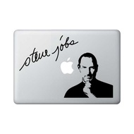 Sticker Aksesoris Laptop Apple Macbook Steve Jobs