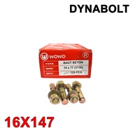 Dynabolt 16 X 147 WOWO Dyna Bolt Baut Beton Dinabol M16X147