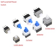 20PCS 5.8X5.8 7X7 8X8 8.5X8.5 5.8*5.8MM 7*7MM 8*8MM 8.5*8.5MM 6PIN Tact push button power switch Sel