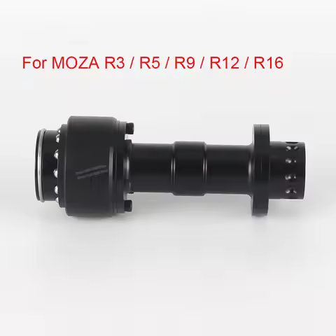 Simulated Racing Car Steering Wheel Aluminum Alloy Anodized Process Extension Rod For MOZA R3/R5/R9/
