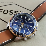 AUTHENTIC Fossil watch For Men Leathers Strap Japan Movement Authentic