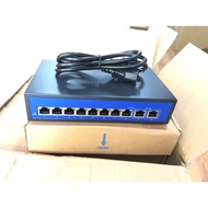8-Port 1000Mbps PoE Switch (GE) Model: SD-8+2BZKN