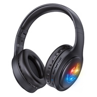 1HORA รุ่น AUT202 หูฟังครอบหู หูฟังบลูทูธไร้สาย Bluetooth Headphone บลูทูธ 5.1 สี Black AUX3.5mm/TF