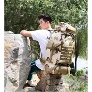 70L Super Large Capacity Backpack Men Luggage Backpack Women Travel Backpack Military Training Backp
