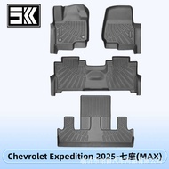 Suitable for Chevrolet Expedition 2025-7 Seats MAX 3D All-Weather Material TPE Foot Pads