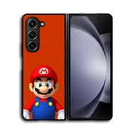 Custom Softcase Hardcase Casing Samsung Galaxy Z Flip 3 4 5 5G Z Fold 3 4 5 5G Super Mario Luigi Spe