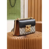 Gucci Classic Works Small Lock Medieval Retro Bag Female Bag Chain Bag I3UL