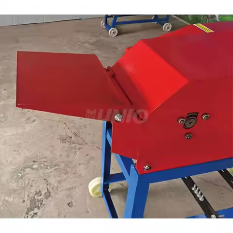 New Chuff Straw Crusher Poultry Animal Cattle Feed Making Grass Shredder Silage Chopper Hay Fodder F