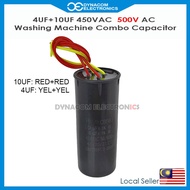 4UF+10UF Washing Machine Combo Capacitor [Kondenser Mesin Basuh]