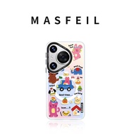 MASFEIL | เคสที่วางแม่เหล็กสำหรับ Huawei Pura70Pro P60 P40Pro+ P50 Ultra