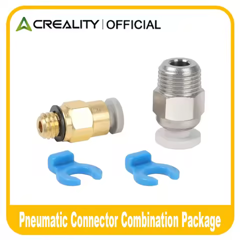 Creality Offical PC4-M6 and PC4-M10 Pneumatic Fitting for Ender 3/3 Pro, Ender 5/5 Pro,CR-10/10S 3D 