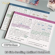 TOBE2 20Sheets/Book B5 Notebook, Horizontal Tearable Notepad, Multifunctional B5 Paperpad School Off