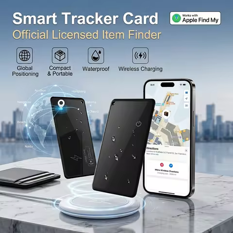 Wallet Tracker Card iOS Smart Location Tag Tracking Location Bluetooth Locator Gps Tracker Compatibl