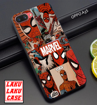 Case Glossy Oppo A3S - Casing 2D Oppo A3S Terbaru LakuLaku Case [ Spiderman ] Silikon Hp - Case Mewah - Cassing Hp Oppo A3S - GLossy - Kesing Hp - Kondom Hp - Case Terlaris - Case Terbaru 2022 - COD