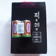 Pin đại pin  R20 Fujitsu hộp  24 viên  chất lượng tốt dùng bếp ga Pin   - VPP Kiều Anh