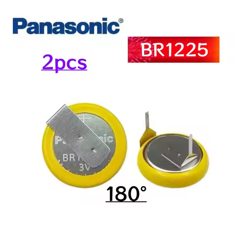 Original Panasonic BR1225A cr1225 CR1225 br1225 Battery BR1225 BR1225A High Temperature Battery Cust