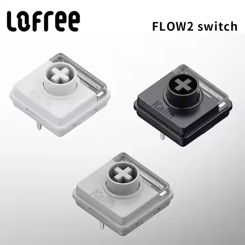 Lofree FLOW2 POM Low Shaft Mechanical Keyboard Switch Cloud Series Shaft Customization FLOW2 Hot Swa