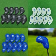 Mizuno Golf Iron Set Magnetic Headcover PU Golf Stick Protective Cover Iron Leather Full Set 9 Pcs