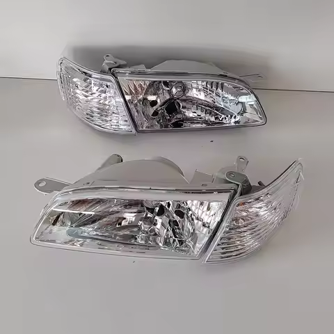 A Pair Car Headlamp For Toyota Corolla AE110 81110-1E460 81150-1E330 81130-1E450 81170-1E320 1997 to