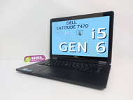 NoteBook Dell latitude e7470 จอทัชสกรีน 14 นิ้ว i5 gen 6 / 8GB / 120GB โน๊ตบุ๊คมือสอง ลงโปรแกรมพร้อมใช้งาน Used laptop