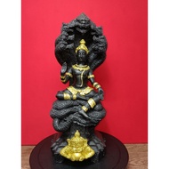 精美七蛇头泽度金供奉型 高39宽14厚15cm Jatukam Rammathep Thep Nimit Model 2549 Created by the Railway Police, Nakho